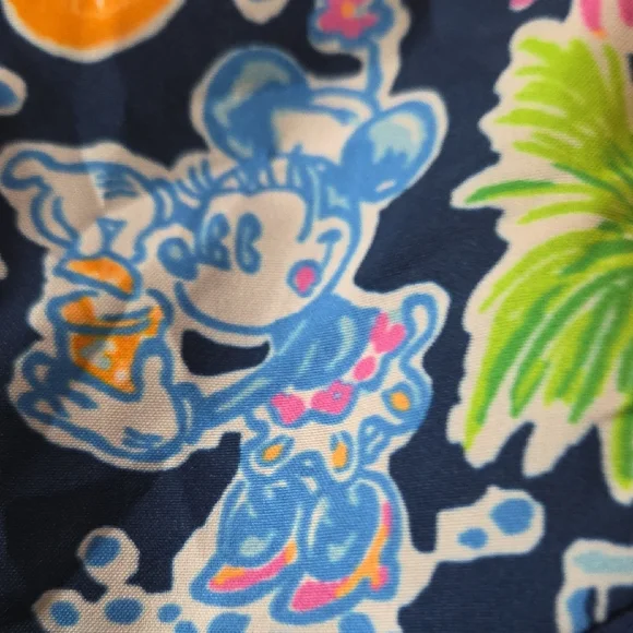 Disney Women's Navy and Multicolor Athletic Shorts - Picture 6 of 10